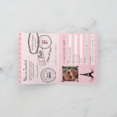 第5学年卒業パリパスポート 招待状 (内部)