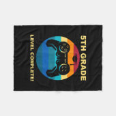 第5学年級卒業生 フリースブランケット (正面(横))