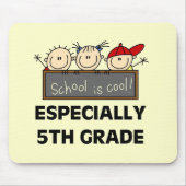 第5小学校はクールなTシャツおよびギフトです マウスパッド (正面)