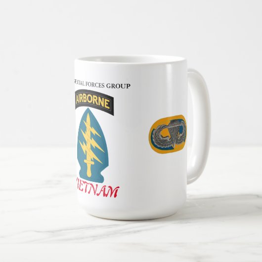 第5期特殊部隊グループベトナム コーヒーマグカップ (正面右)