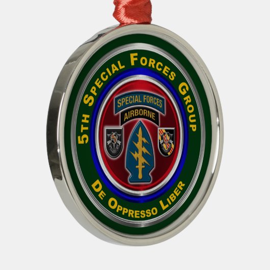 第5期特殊部隊グループ記念クリスマス メタルオーナメント (右)