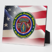 第5期特殊部隊グループ（空挺部隊） フォトプラーク (側面)