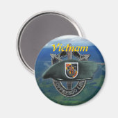 第5期特殊部隊グループvetsマグネット・ソン・ベトナム マグネット (正面/裏面)