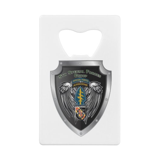 第5期特殊部隊（空挺部隊） クレジットカード栓抜き (裏面)