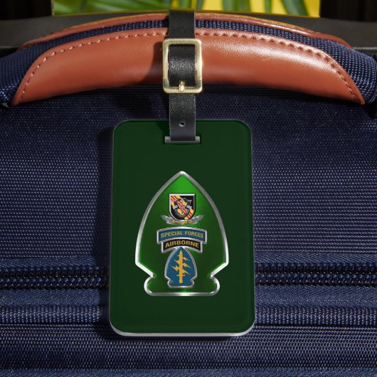 第5期特殊部隊(空挺部隊) ラゲッジタグ (正面インサイチュ2)