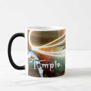 第5次元の火Mug2の黒か変形させること モーフィングマグカップ