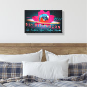 第5次元 – キャンバスプリント (インサイチュ (寝室))