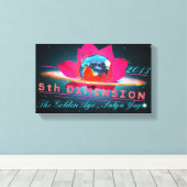 第5次元 – キャンバスプリント (インサイチュ (ウッドフロア))