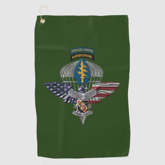 第5次特殊部隊イーグル ゴルフタオル (正面)