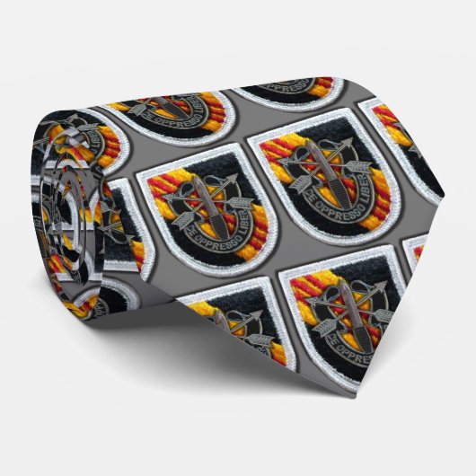 第5次特殊部隊グリーンベレッツグループSF SFG SOF ネクタイ (ロール)