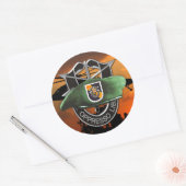 第5次特殊部隊グループグリーンベレーツベッツステッカー ラウンドシール (封筒)