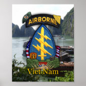 第5次特殊部隊グループグリーンベレーnam war vets ポスター (正面)