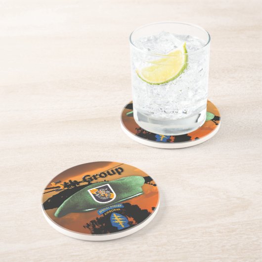 第5次特殊部隊グループグリーンベレーSF SFG コースター (側面)