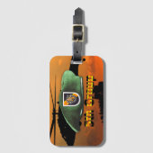 第5次特殊部隊グループグリーンベレーSFG SFベッツ ラゲッジタグ (正面縦)