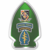 第5次特殊部隊グループ空挺部隊 シール (正面)