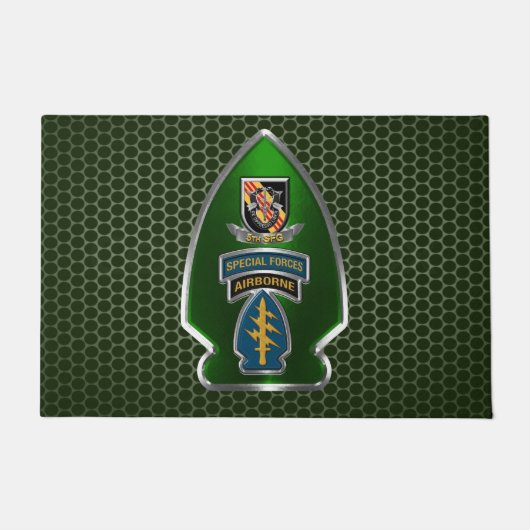 第5次特殊部隊グループ空挺部隊 ドアマット (正面)