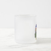 第5次特殊部隊ベトナム戦争ベー霜の降りたトvegs フロストグラスマグカップ (中央)