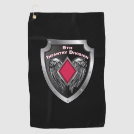 第5歩兵師団シーカスタマイズド ゴルフタオル