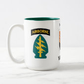 第5特殊部隊のグループのベトナムのコーヒー・マグ ツートーンマグカップ (左)