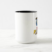 第5特殊部隊のグループSFG SF Namの退役軍人LRRP マグカップ (中央)