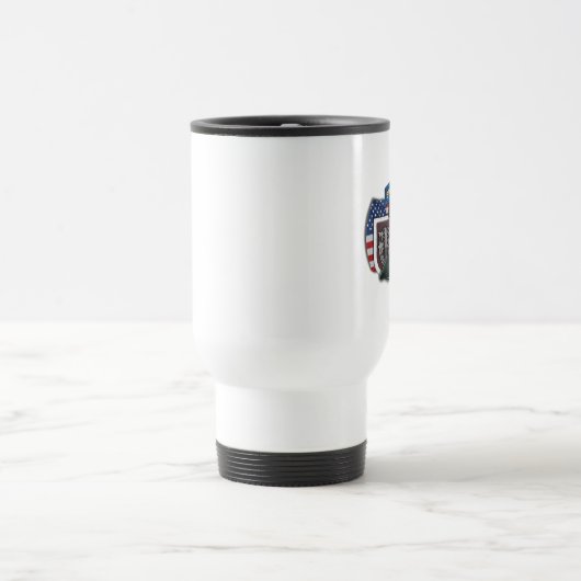 第5特殊部隊の緑色のベレー帽のsfgのコーヒー・マグ トラベルマグ (中央)