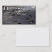 第5特殊部隊は獣医の抜け目がない名刺を分けます 名刺 (正面/裏面)