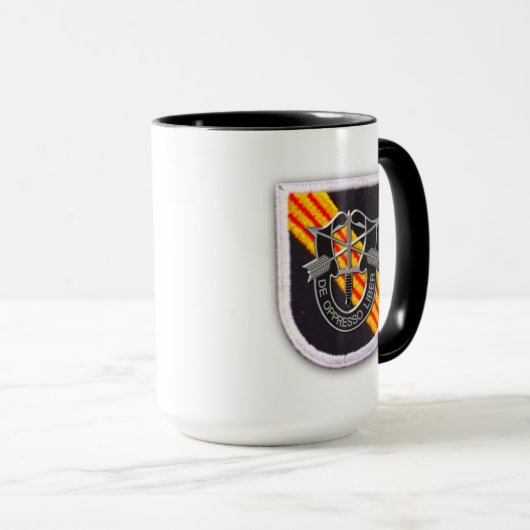 第5特殊部隊グループSFG SF退役軍人vets マグカップ (正面右)