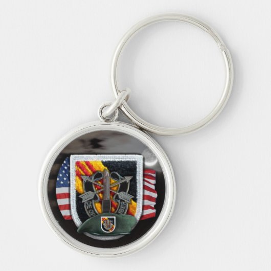 第5特殊部隊ベトナムフラッシュベテトキーチェーン キーホルダー (正面)