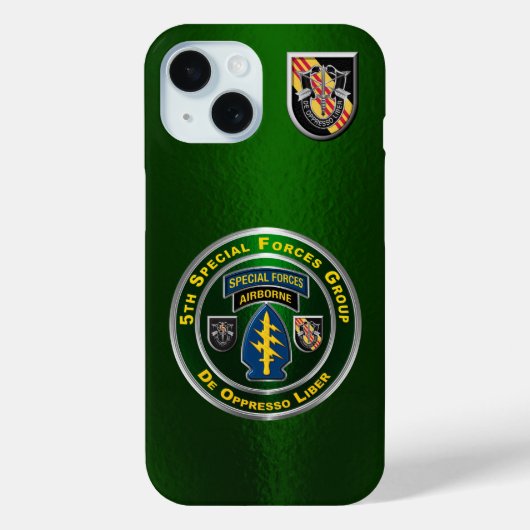第5特殊部隊群 Case-Mate iPhoneケース (裏面)