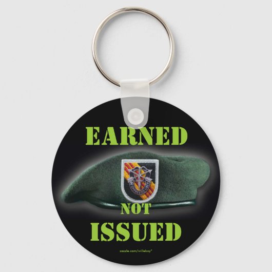 第5特殊部隊nam flash green berets Keychain キーホルダー (正面)