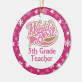 第5等級の先生のオーナメント セラミックオーナメント (左)