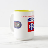 第5艦隊第73の騎兵隊は襲います ツートーンマグカップ (正面左)