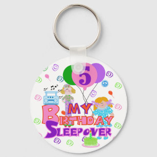 第5誕生日のTシャツとギフト キーホルダー
