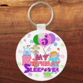 第5誕生日のTシャツとギフト キーホルダー (正面)