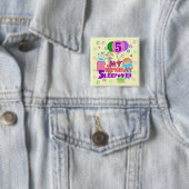 第5誕生日のTシャツとギフト 缶バッジ (インサイチュ)
