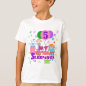 第5誕生日のTシャツとギフト Tシャツ (正面)