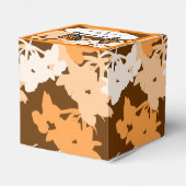 第5誕生日オレンジ（昆虫）オオカバマダラ、モナークバターフリペアハート フェイバーボックス (裏面サイド)