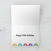 第5誕生日カード カード (内部)