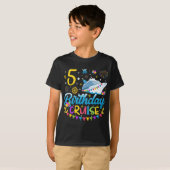 第5誕生日クルーズBデイパーティーボーイ Tシャツ (正面フル)