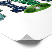 第5誕生日ゴルフテーマパーティーゴルフガールボーイ誕生会 ポスター (角)