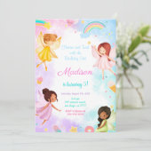 第5誕生日ゴールデンフェアリーパーティー 招待状 (スタンド正面)