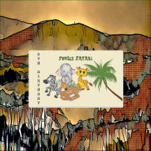 第5誕生日ジャングルサファリエレファントゼブラタイガー