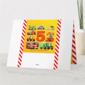 第5誕生日トラック カード (裏面)