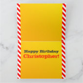 第5誕生日トラック カード (内部)