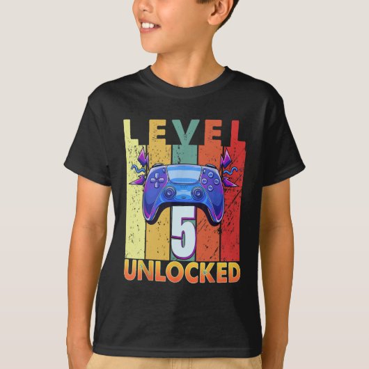 第5誕生日トレンドヴィンテージ Tシャツ (正面)