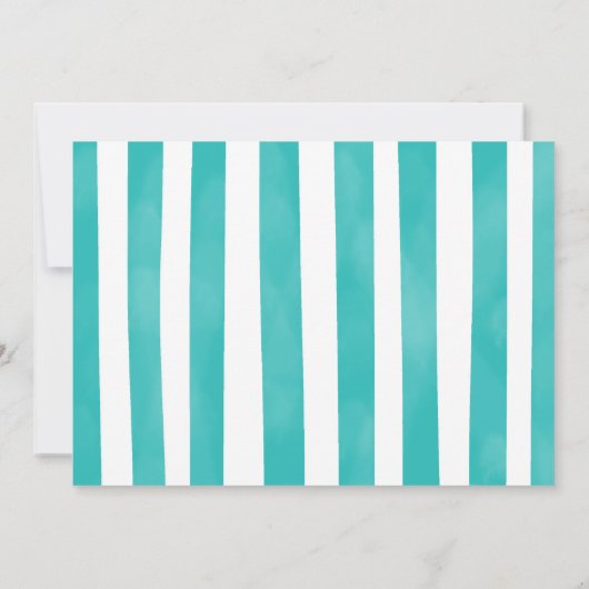 第5誕生日マーメイドフォト招待状 招待状 (裏面)