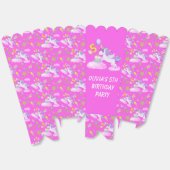 第5誕生日ユニコーンとケーキのお願いボックス フェイバーボックス (見開き)