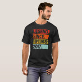第5誕生日伝説2017年9月以来5年 Tシャツ (正面フル)