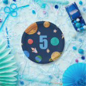 第5誕生日太陽の系惑星 ペーパープレート (パーティー)