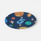 第5誕生日太陽の系惑星 ペーパープレート (アングル)